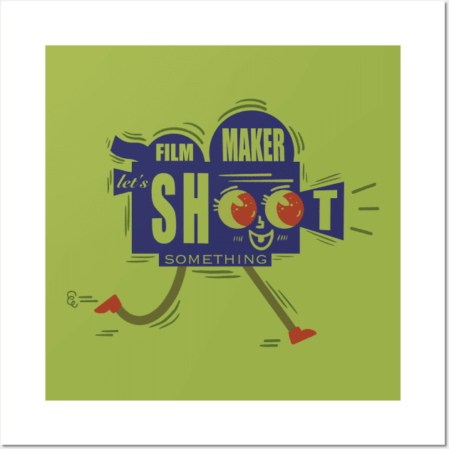 Movie Maker Wall Art by Xatutik-Art